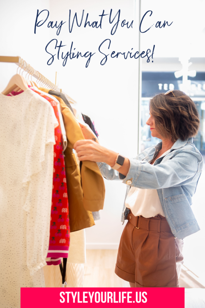 Pay what You Can Styling Services