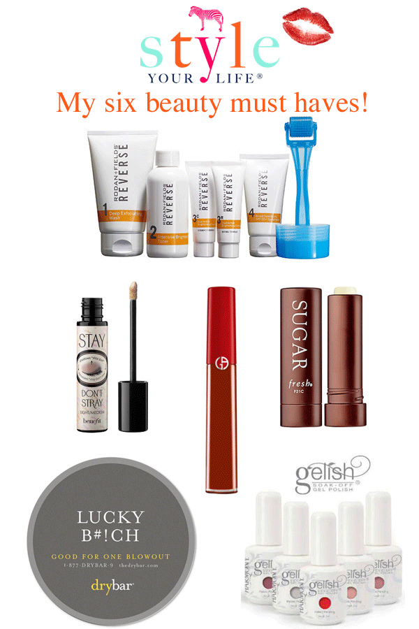 Beauty: My Six Must Haves
