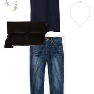 Summer/Fall Transitional Wardrobe Modern City Denim Three Ways