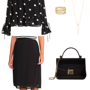 The Paris Wife Capsule Black Skirt