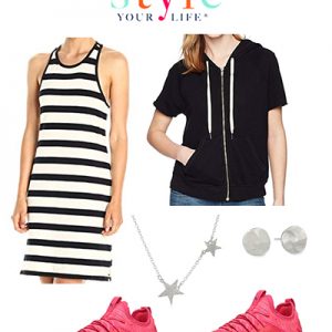 Summer Capsule Wardrobe: Striped Dress Three Ways