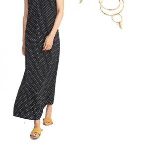 Fall Transitional Capsule Wardrobe: Maxi Dress