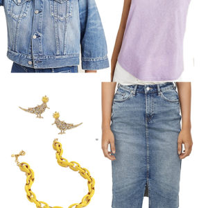 Colorful Summer Wardrobe: Lilac Tank
