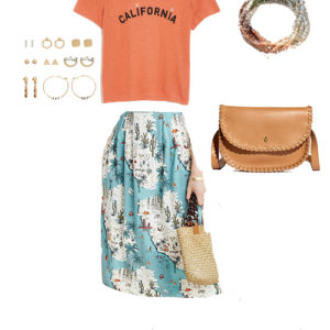 Summer Boho Capsule Wardrobe: California Skirt