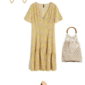 Capsule Wardrobe Boho: Yellow Dress