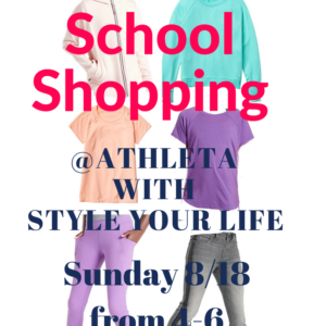 Back To School Styling at Athleta  with Style Your Life