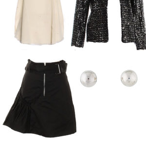 Consignment Capsule Wardrobe Black Skirt