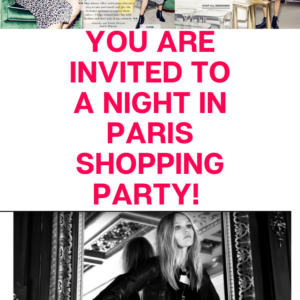 A Night in Paris Shopping Party