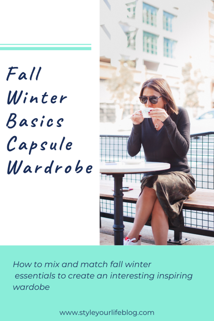 Fall Winter Essential Capsule Wardrobe - Style Your Life
