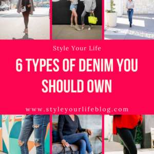 6 Types of Denim You Should Own