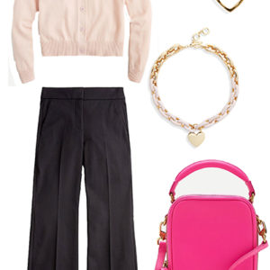 Colorful Capsule Three Ways to Wear  Crop Black Pants