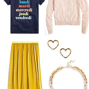 Colorful Capsule Three Ways to Wear Yellow Skirt