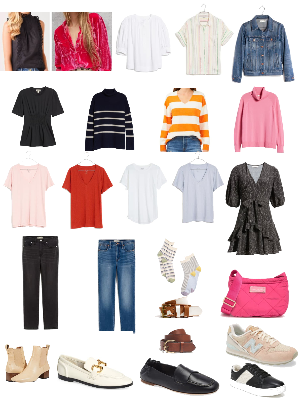 My 26 Piece Summer 2021 Capsule Wardrobe - Scotshill House