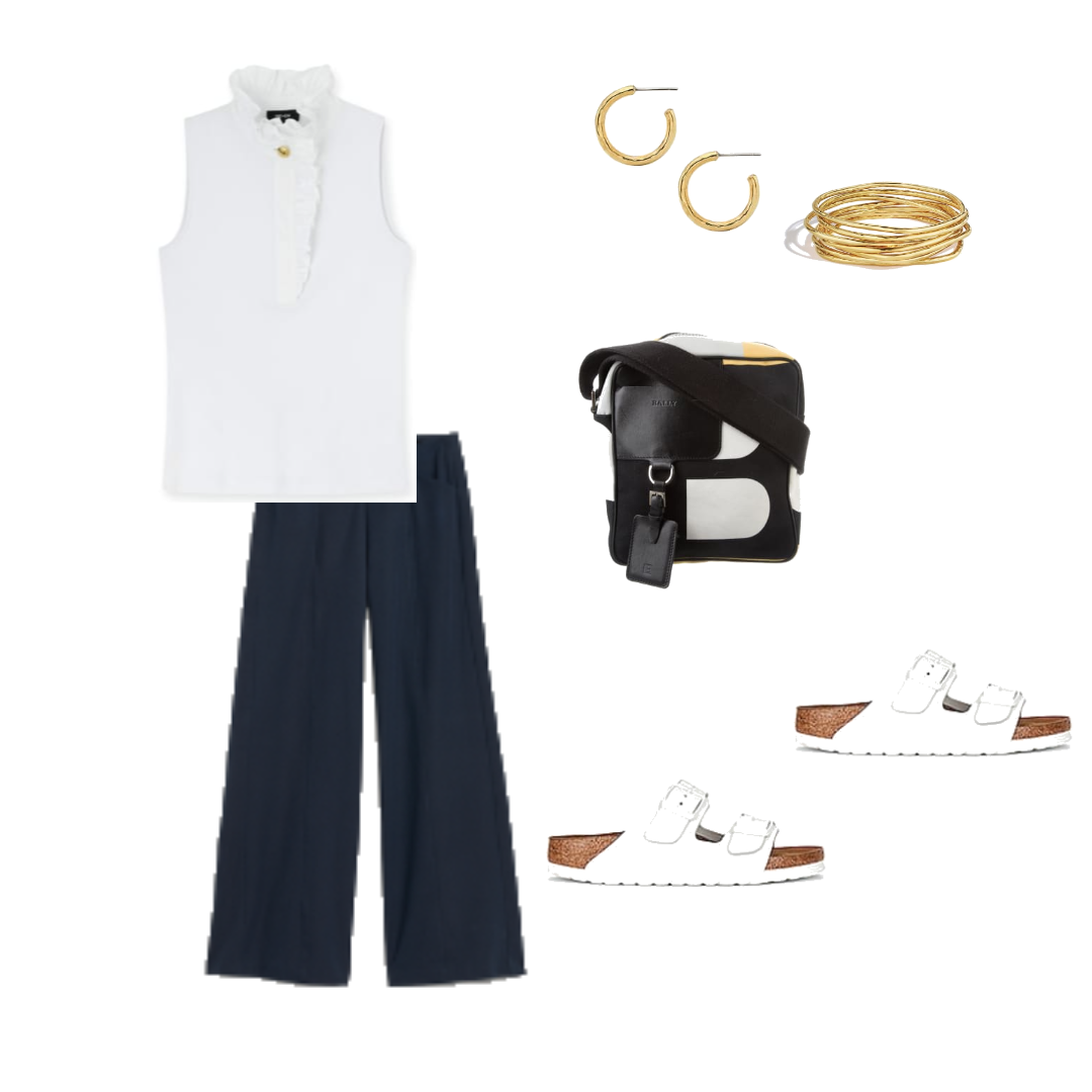 Italian Summer Wardrobe- Wide Leg Pants 3 Ways - Style Your Life