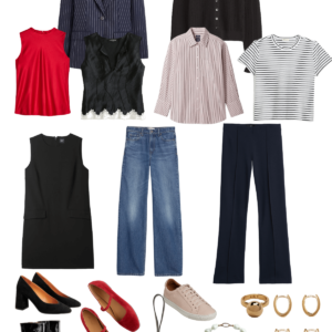 Transitional into Fall Capsule Wardrobe